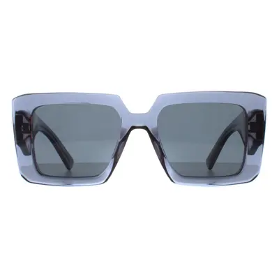 Prada Sunglasses PR23YS 19O70B Transparent Graphite Dark Grey