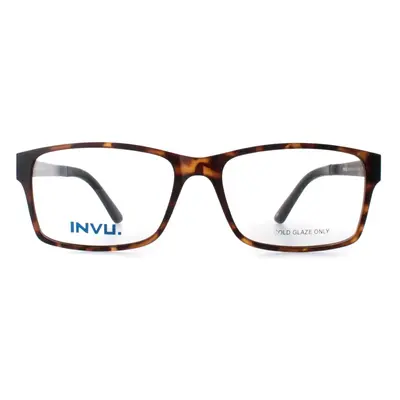 INVU Glasses Frames B4425 C Tortoise Matte Demi Men