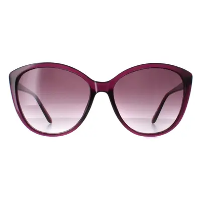 Calvin Klein Sunglasses CK19543S 500 Crystal Purple Purple Grey Gradient