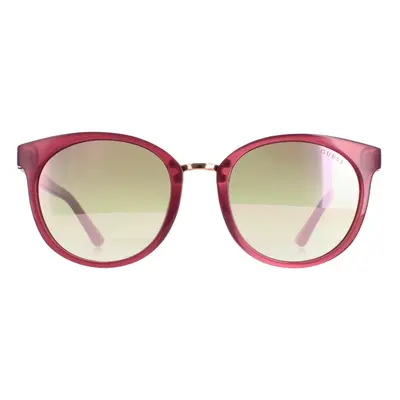 Guess Sunglasses GU7601 74U Pink Bordeaux Mirror