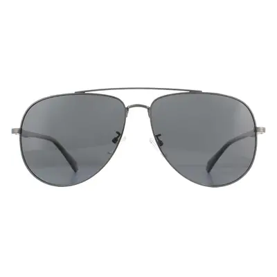 Polaroid Sunglasses PLD 2105/G/S V81 M9 Dark Ruthenium Black Grey Polarized