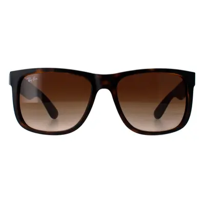 Ray-Ban Sunglasses Justin 4165 Rubber Light Havana Brown Gradient 710/13