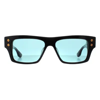 Dita Sunglasses Grandmaster Seven DTS407-A-01 Black Yellow Gold Dark Turquoise