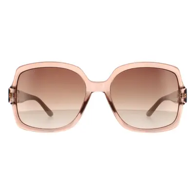 Jimmy Choo Sunglasses SAMMI/G/S FWM HA Crystal Nude Brown Gradient