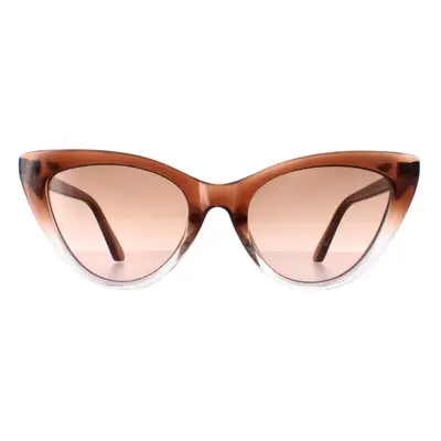 Guess Sunglasses GF6147 48F Brown Brown Gradient