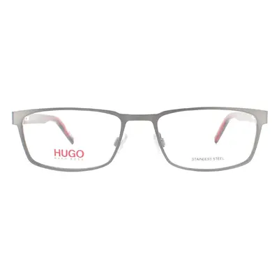 Hugo by Hugo Boss Glasses Frames HG 1075 R80 Semi Matte Dark Ruthenium Men