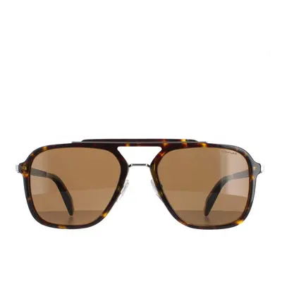 Chopard Sunglasses SCH291 722P Shiny Dark Havana Brown Polarised