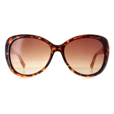 Karen Millen Sunglasses KM5049 102 Dark Tortoise Brown Gradient