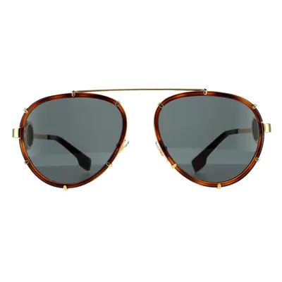 Versace Sunglasses VE2232 147087 Havana Dark Grey