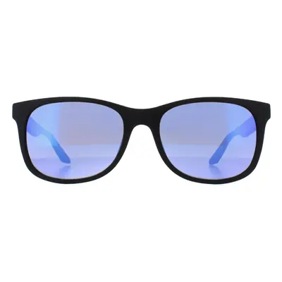 Dragon Sunglasses Eden 43718-003 Black Lumalens Blue Ionized