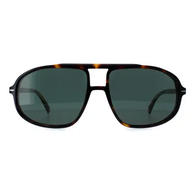 David Beckham Sunglasses DB1000/S 086 QT Dark Havana Green