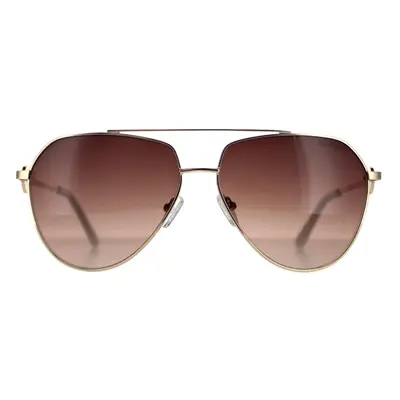 Guess Sunglasses GF6140 32F Gold Brown Gradient