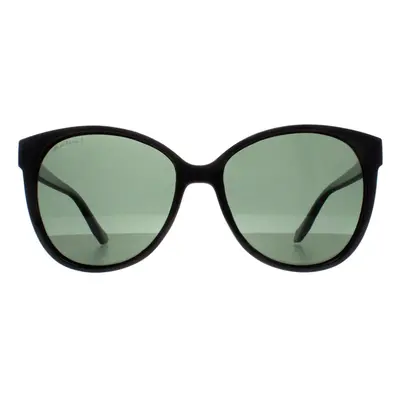 Montana Sunglasses MP74 A Shiny Black G15 Green Polarized