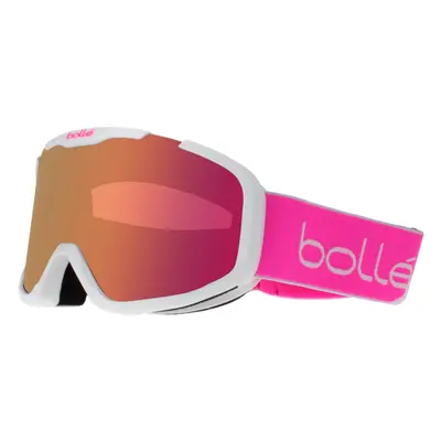 Bolle Ski Goggles Rocket Plus BG108001 Matte White Pink Rose Gold