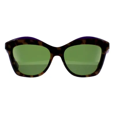 Salvatore Ferragamo Sunglasses SF941S 227 Havana Vintage Violet Green