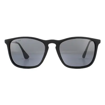 Montana Sunglasses MP34 Black Rubbertouch Black Smoke Polarized