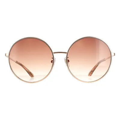 Chopard Sunglasses SCHF11V 08FC Shiny Copper Gold Brown Gradient