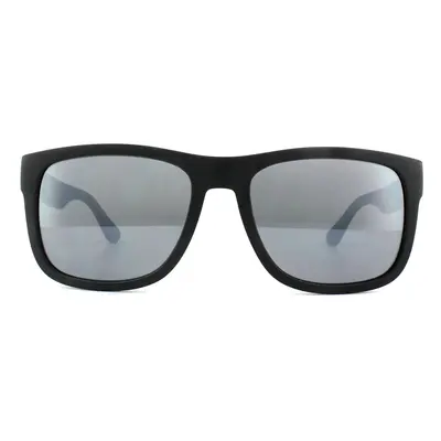 Made of plastic: Tommy Hilfiger Sunglasses TH 1556/S D51 T4 Black Grey Mirror