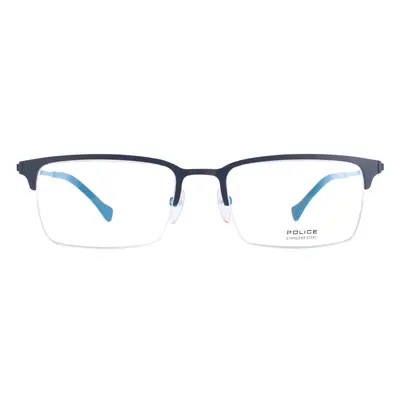 Police Glasses Frames Score 2 VPL290 0KAB Blue Men