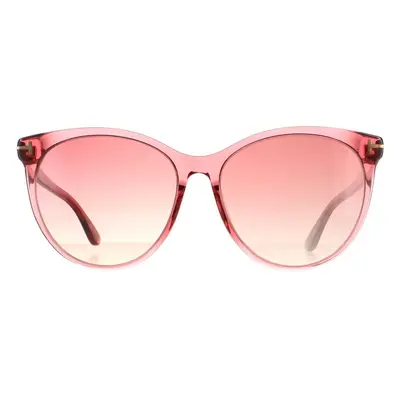 Tom Ford Sunglasses Maxim FT0787 72T Shiny Transparent Antique Pink Pink Gradient