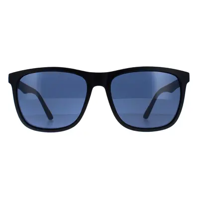 Calvin Klein Sunglasses CK20520S 001 Matte Black Solid Blue