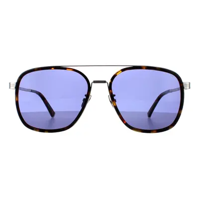 Police Sunglasses SPLC49 Lewis 21 04BL Dark Havana Blue