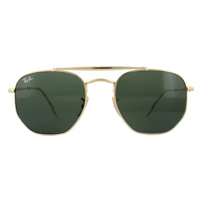 Ray-Ban Sunglasses Marshal 3648 001 Gold Green G-15