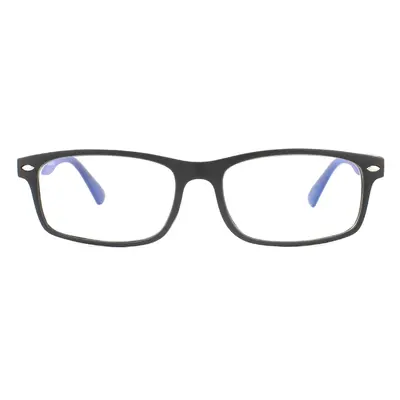 Montana Reading Glasses BLF83 Matte Black Blue Light Block 0.00