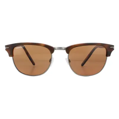 Serengeti Sunglasses Alray 8946 Matte Brown Mineral Polarized Drivers Brown