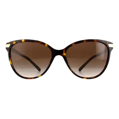 Burberry Sunglasses BE4216 300213 Dark Havana With Gold Detailing Brown Gradient