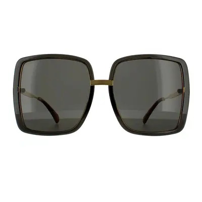 Gucci Sunglasses GG0903S 001 Grey Crystal and Gold Grey