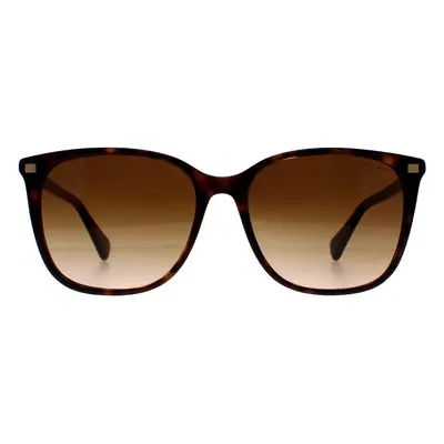 Ralph by Ralph Lauren Sunglasses RA5293 50033B Shiny Dark Havana Brown Gradient