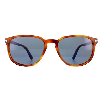 Persol Sunglasses 3019S 96/56 Terra Di Siena Light Blue