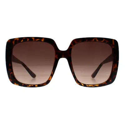 Guess Sunglasses GF6142 52F Black Brown Gradient