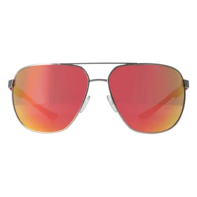 Armani Exchange Sunglasses AX2047S 60456Q Silver Orange Mirror