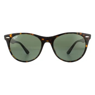 Ray-Ban Sunglasses Wayfarer II RB2185 902/31 Tortoise Green Classic G-15