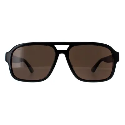 Gucci Sunglasses GG1342S 002 Black Brown Polarised