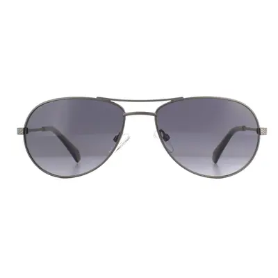 Polaroid Sunglasses PLD 2100/S/X R80 WJ Semi Matte Dark Ruthenium Grey Gradient Polarized