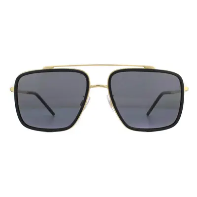 Dolce & Gabbana Sunglasses DG2220 02/81 Gold and Black Brown Gradient Polarized