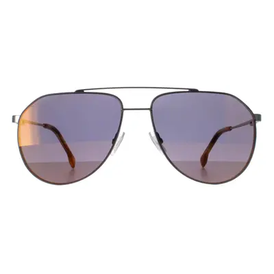 Hugo Boss Sunglasses BOSS 1326/S 6C5 Ruthenium Brown Gold Mirror