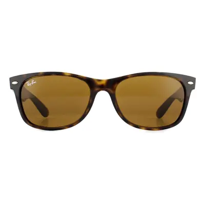 Ray-Ban Sunglasses New Wayfarer 2132 710 Light Havana Brown 52mm