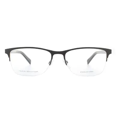 Tommy Hilfiger Glasses Frames TH 1453 B0F Matte Black Grey Men