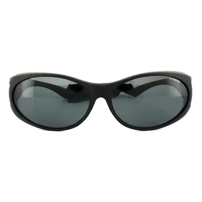 Polaroid Suncovers Fitover Sunglasses P8900 KIH Y2 Black Grey Polarized