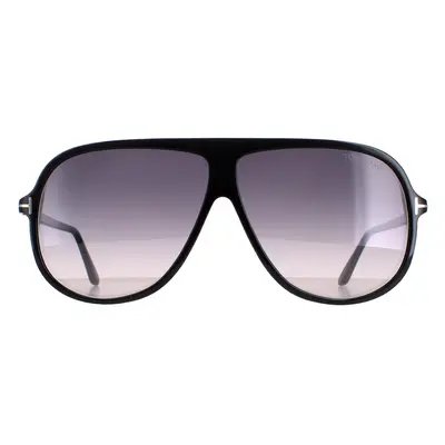 Tom Ford Sunglasses Spencer 02 FT0998 01B Shiny Black Smoke Gradient