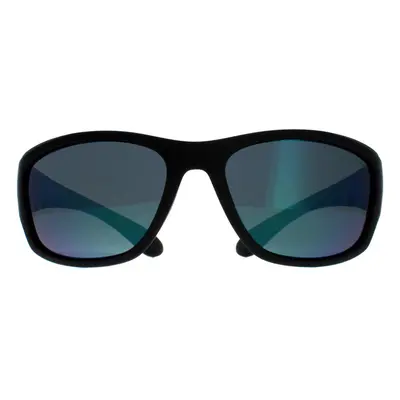 Polaroid Sunglasses PLD 7005/S 3OL 5Z Matte Black Green Mirror Polarized