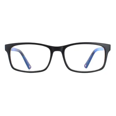 Montana Reading Glasses BLF73 Matte Black Blue Light Block 0.00