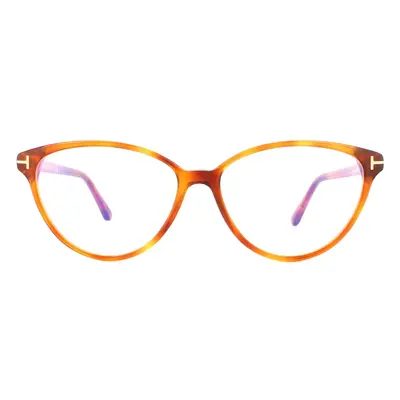 Tom Ford Glasses Frames FT5545-B 053 Blonde Havana Women