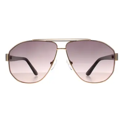 Guess Sunglasses GF6145 32B Gold Grey Gradient