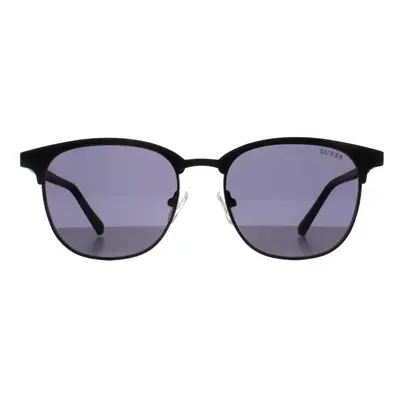 Guess Sunglasses GU00052 02A Matte Black Smoke Grey