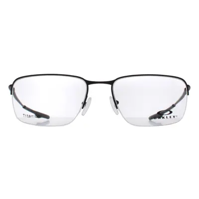 Oakley Glasses Frames OX5148 Wingback Sq 5148-01 Satin Black Men